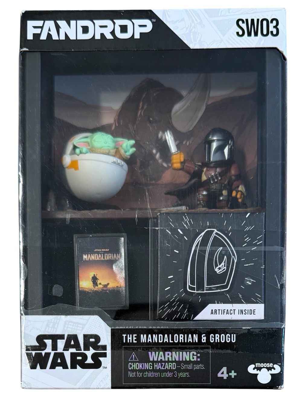 New Disney FANDROP Star Wars The Mandalorian & Grogu SW03 Baby Yoda Diorama